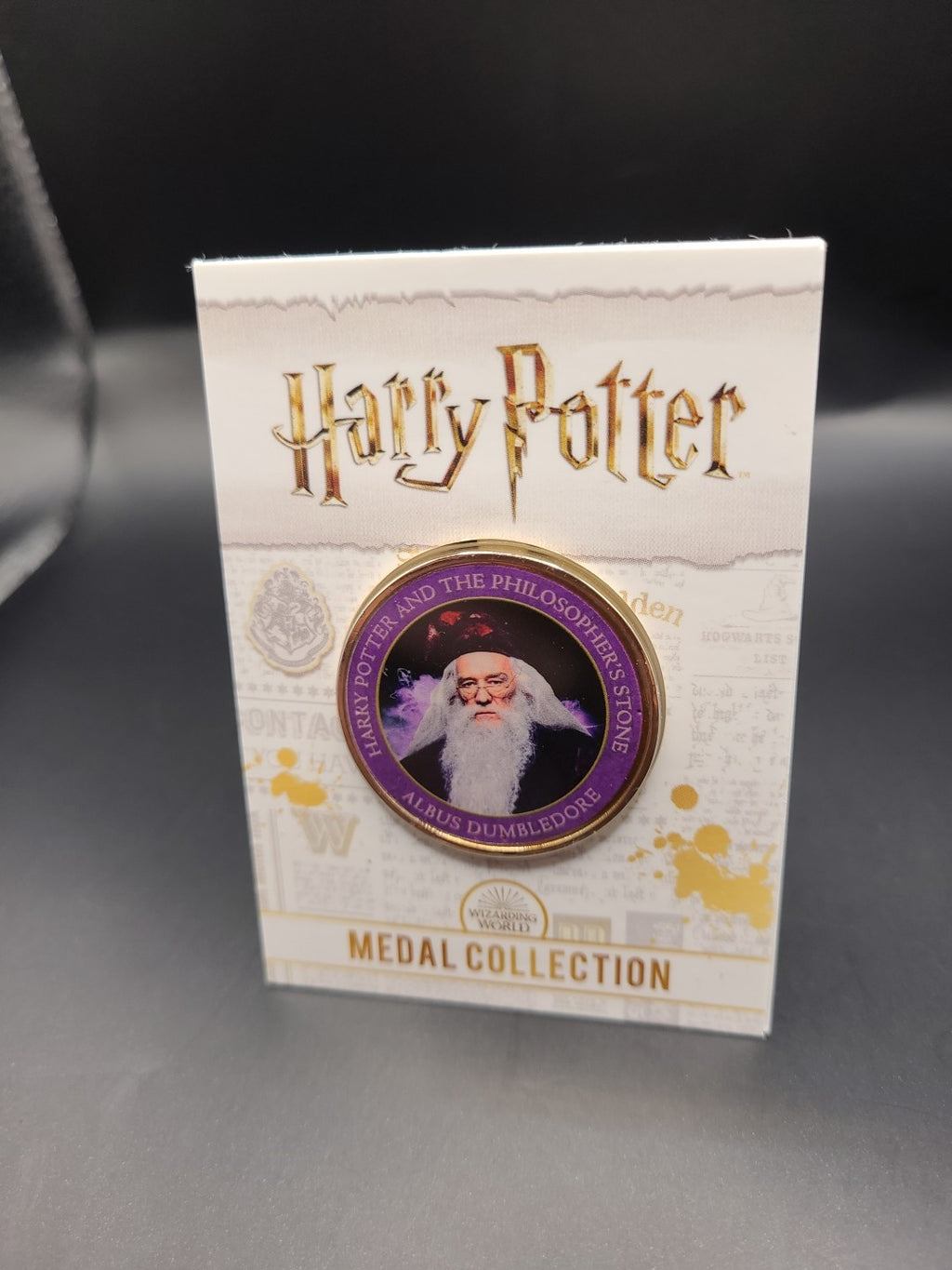 Harry Potter Medal Coin Collection - Philosopher's Stone Albus Dumbledore 