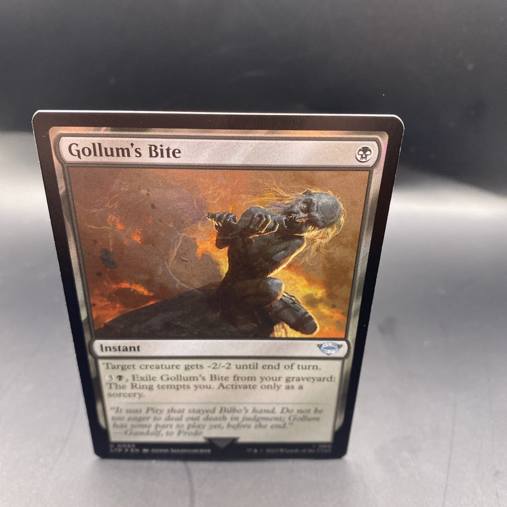 Gollum's Bite #85 (Foil) (NM) Lord of the Rings LTR Magic MTG
