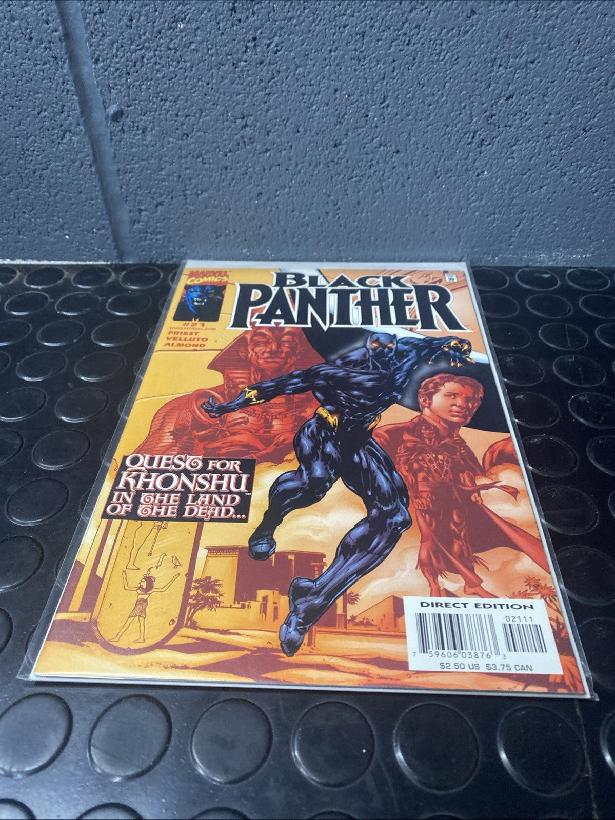 Marvel Comics, BLACK PANTHER Vol. 2 no. 21, Quest for Khonshu,