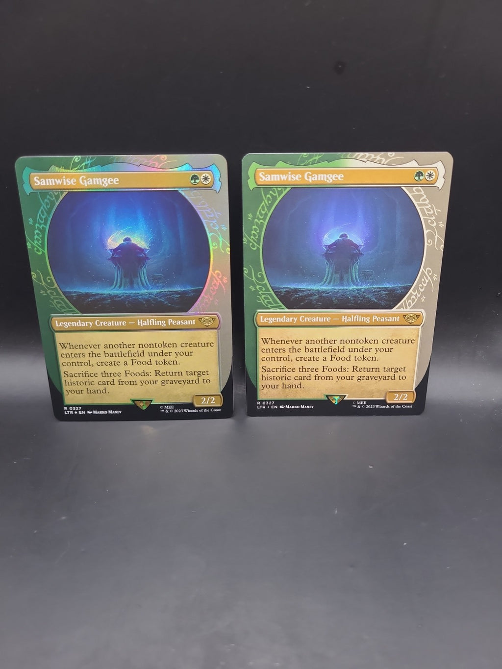 Samwise Gamgee SHOWCASE FOIL & REGULAR / Magic MTG / Lord of the Rings - R 0327