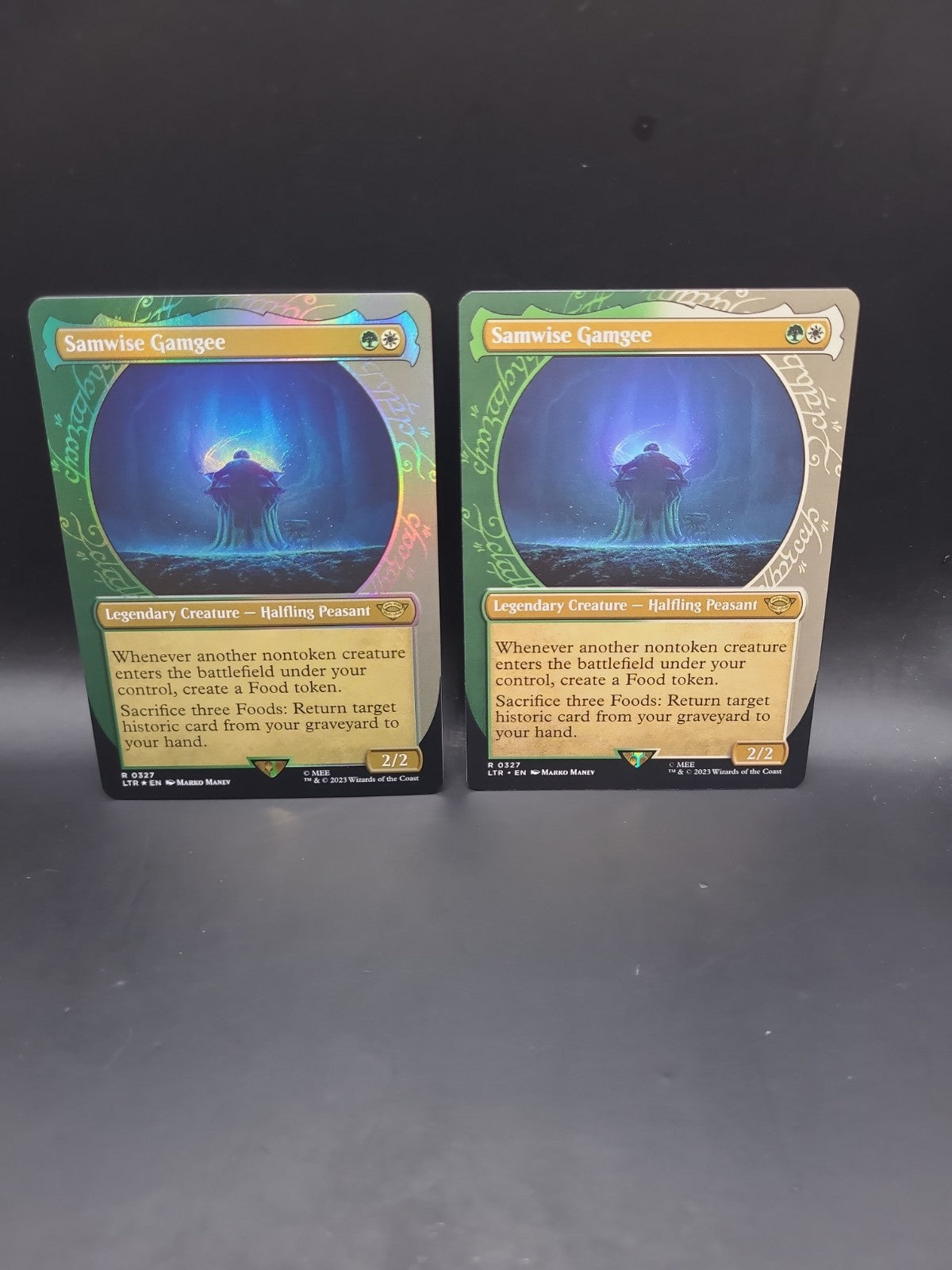 Samwise Gamgee SHOWCASE FOIL & REGULAR / Magic MTG / Lord of the Rings - R 0327