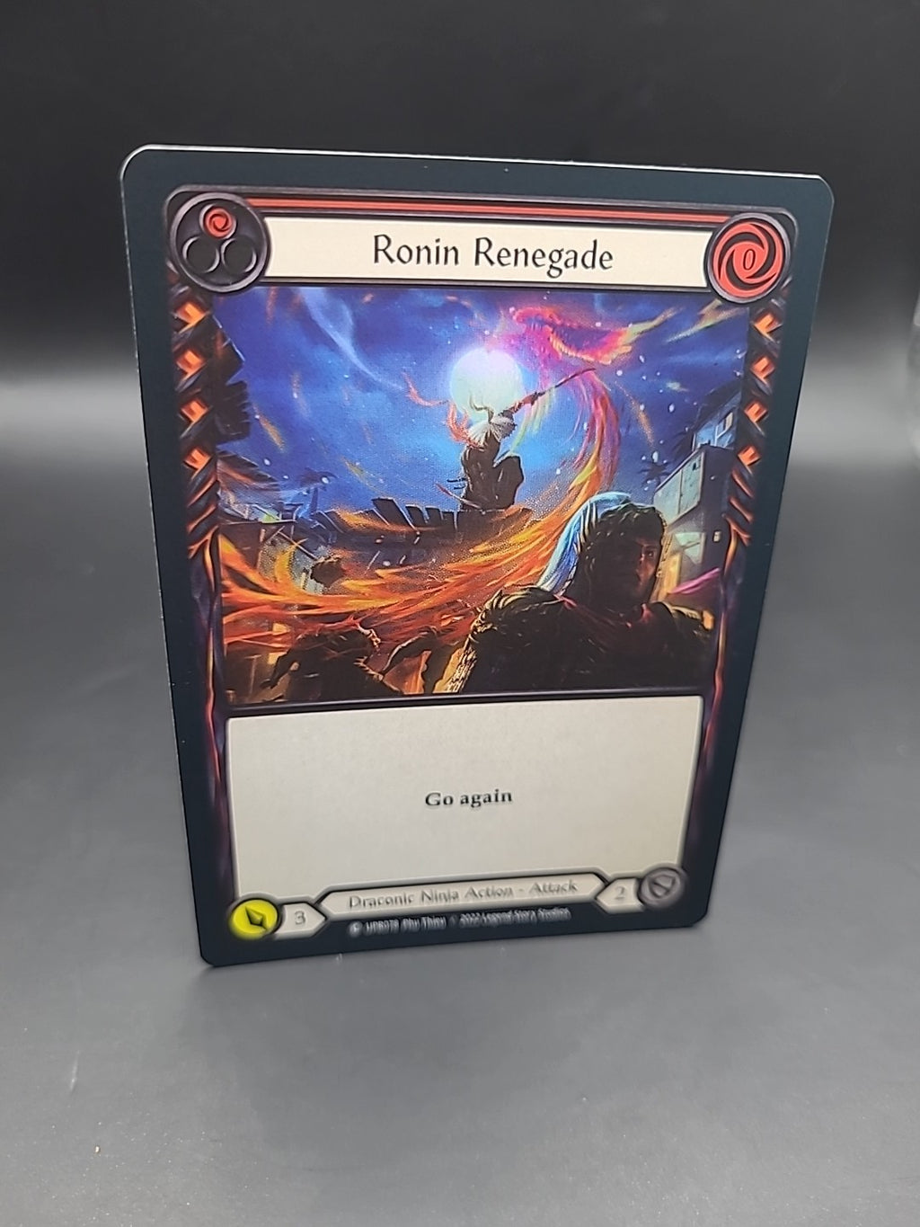 Ronin Renegade Red Rainbow Foil - FAB:Uprising - UPR078 