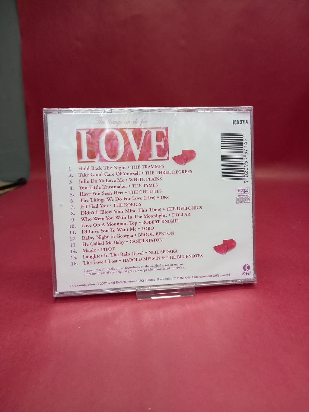 Various Artists - Things We Do for Love [K-Tel] (2002) Read Description 