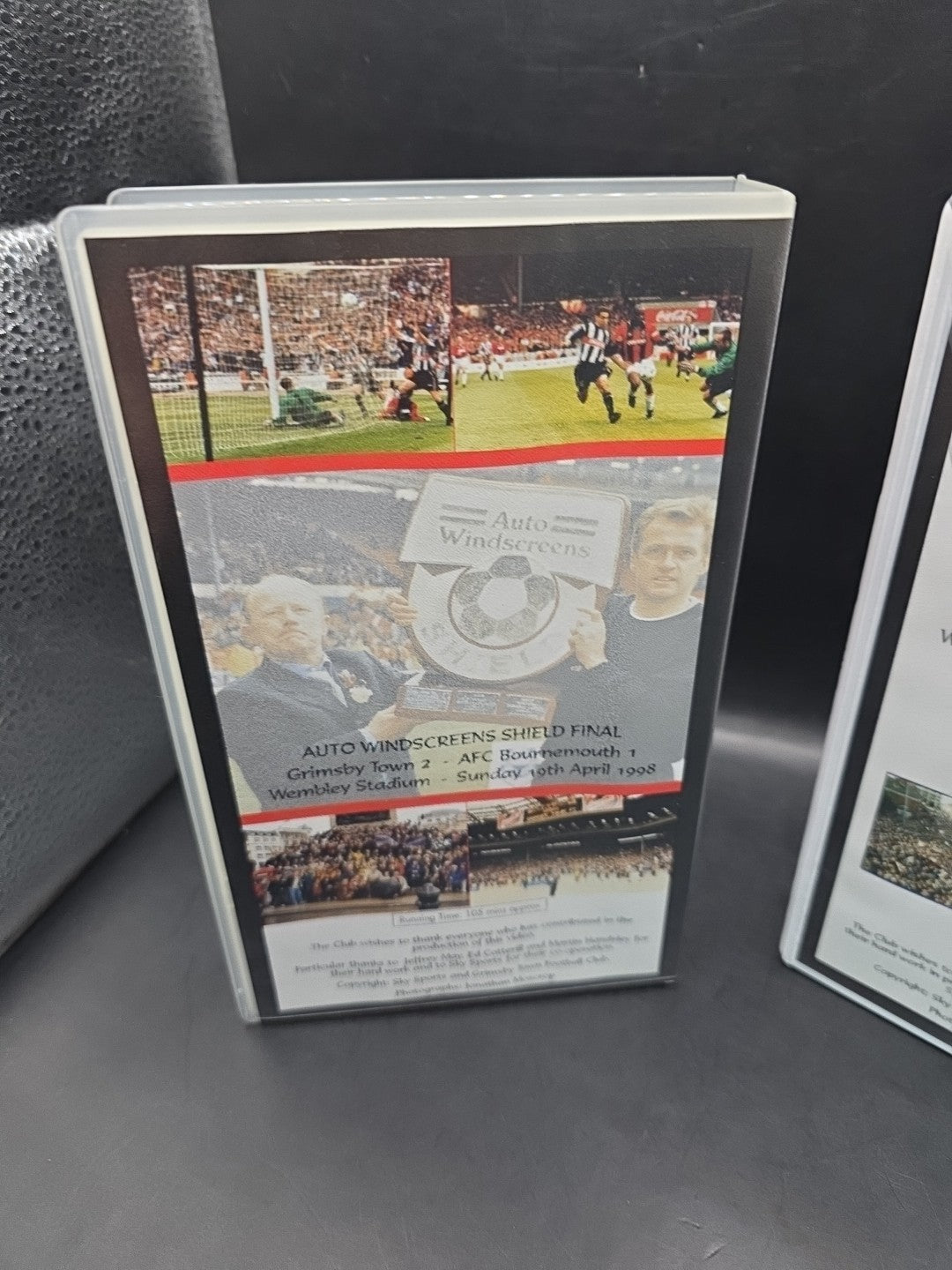 2 X Grimsby FC Football VHS Videos