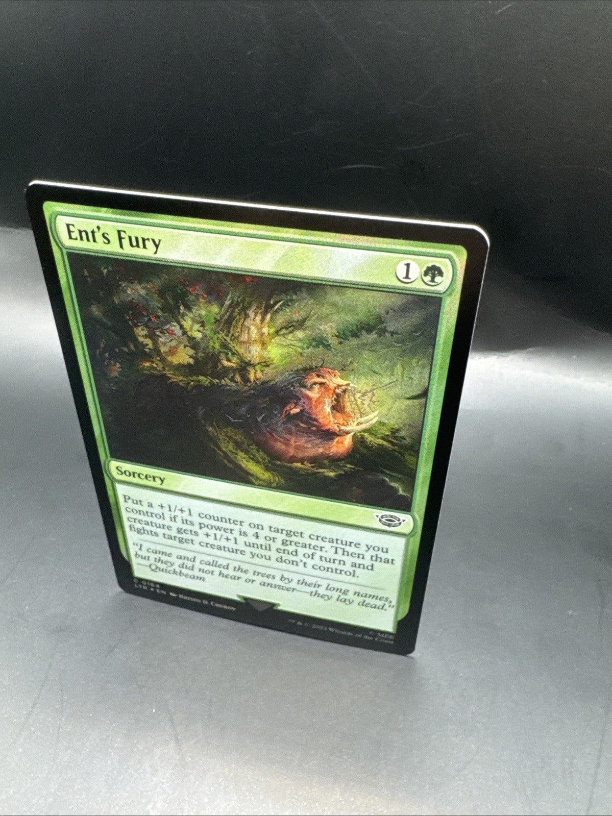 MTG Ent's Fury C0164 Lord of the Rings + 1 Regular Card