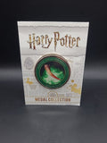 Harry Potter Official Medal Collection GREEN BASILISK FANG