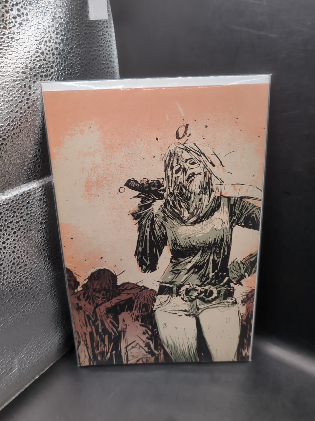 The Walking Dead #132 (2018) 15th Anniversary | Blind Bag Variant Wood | B&B