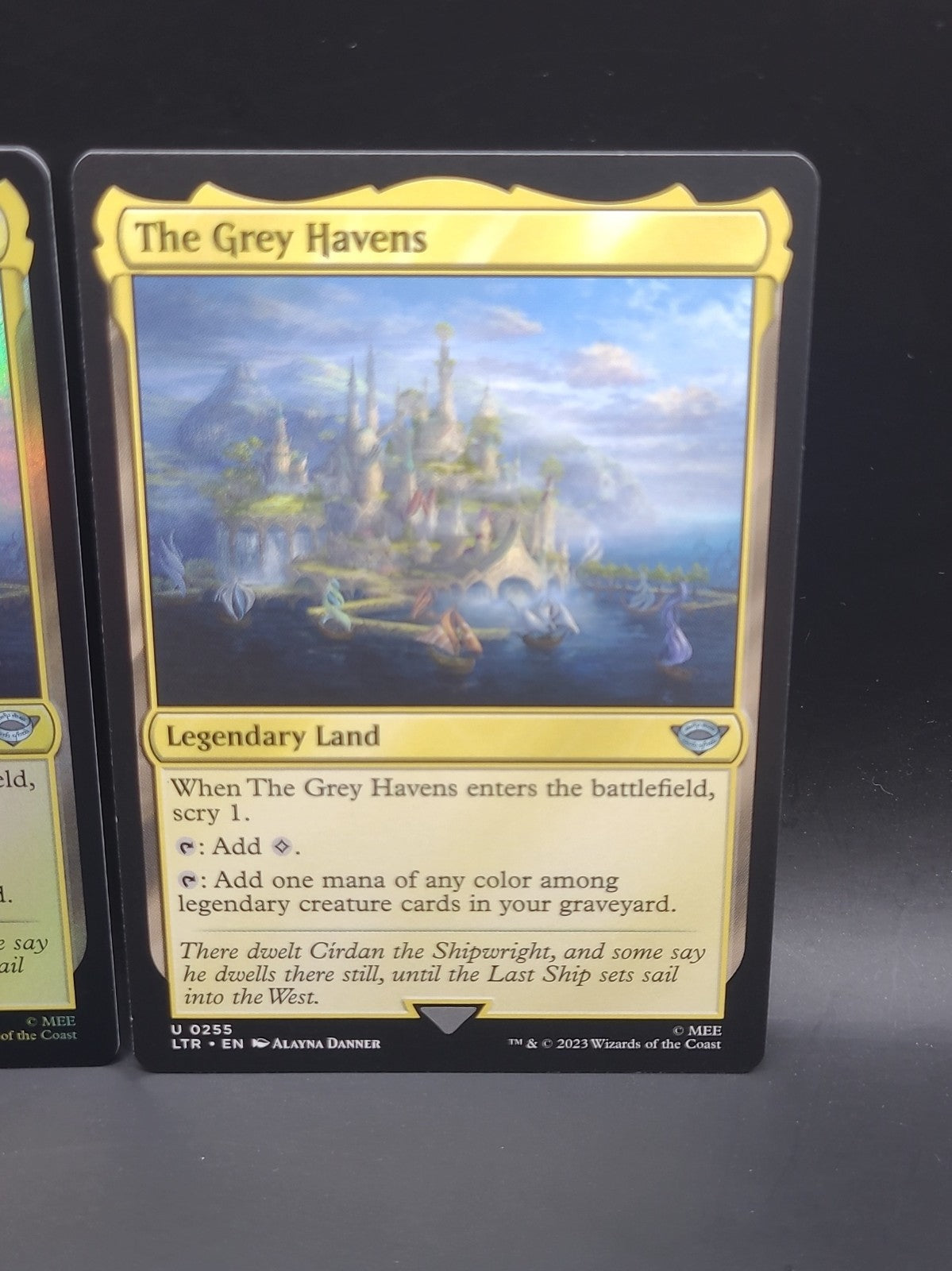MTG The Grey Havens (FOIL & REGULAR - 255 Lord of the Rings M/NM Free UK P&P
