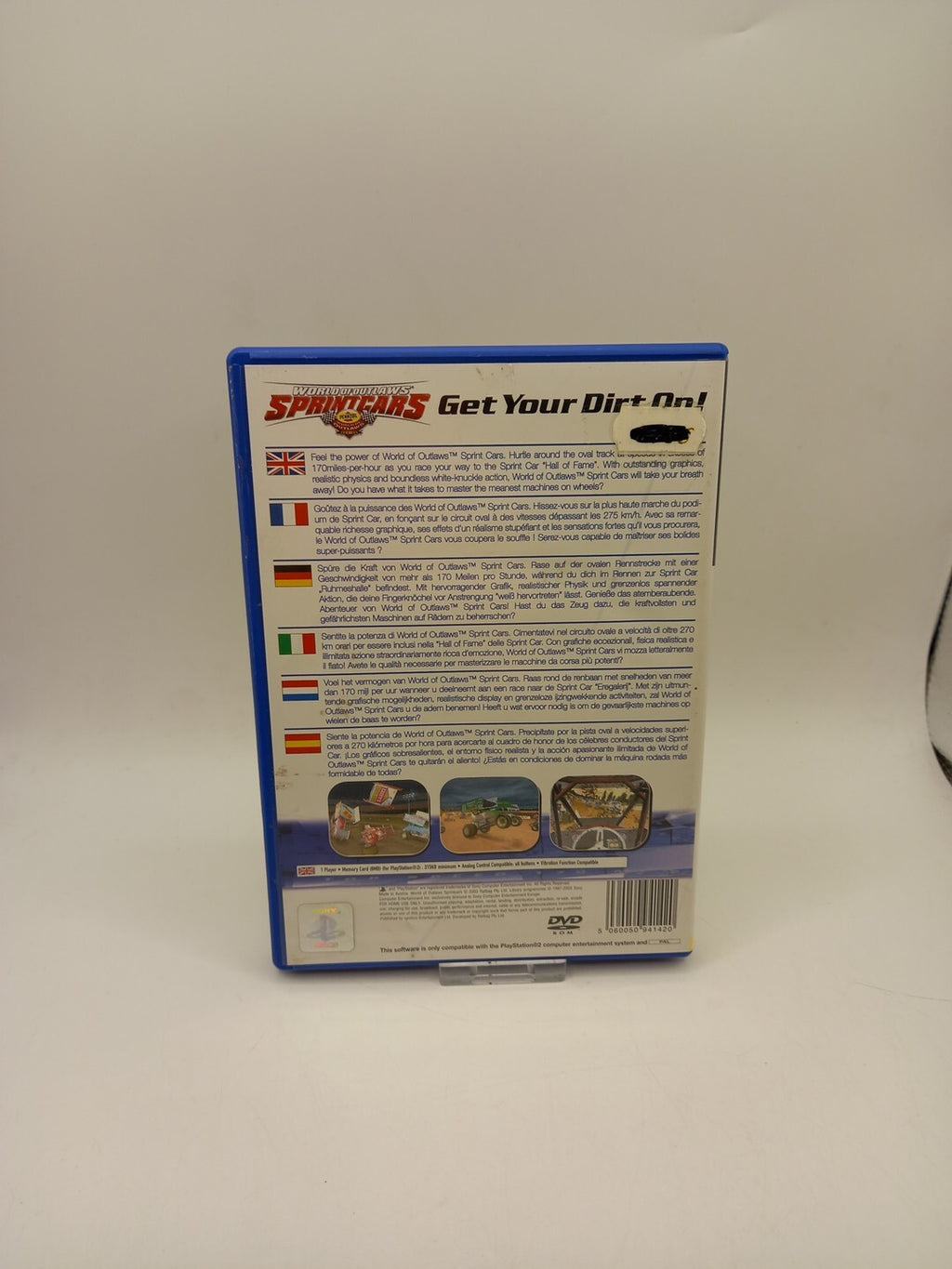 World of Outlaws Sprint Cars 2002 (Sony PlayStation 2, 2002) - US Version