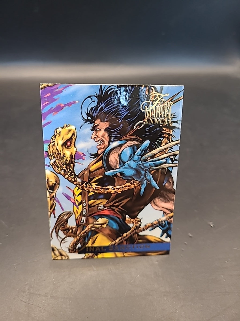 Final Sanction 1995 Flair Marvel Annual #40
