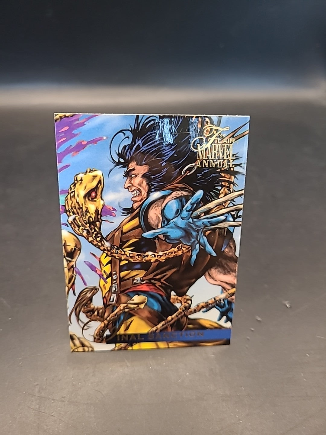 Final Sanction 1995 Flair Marvel Annual #40