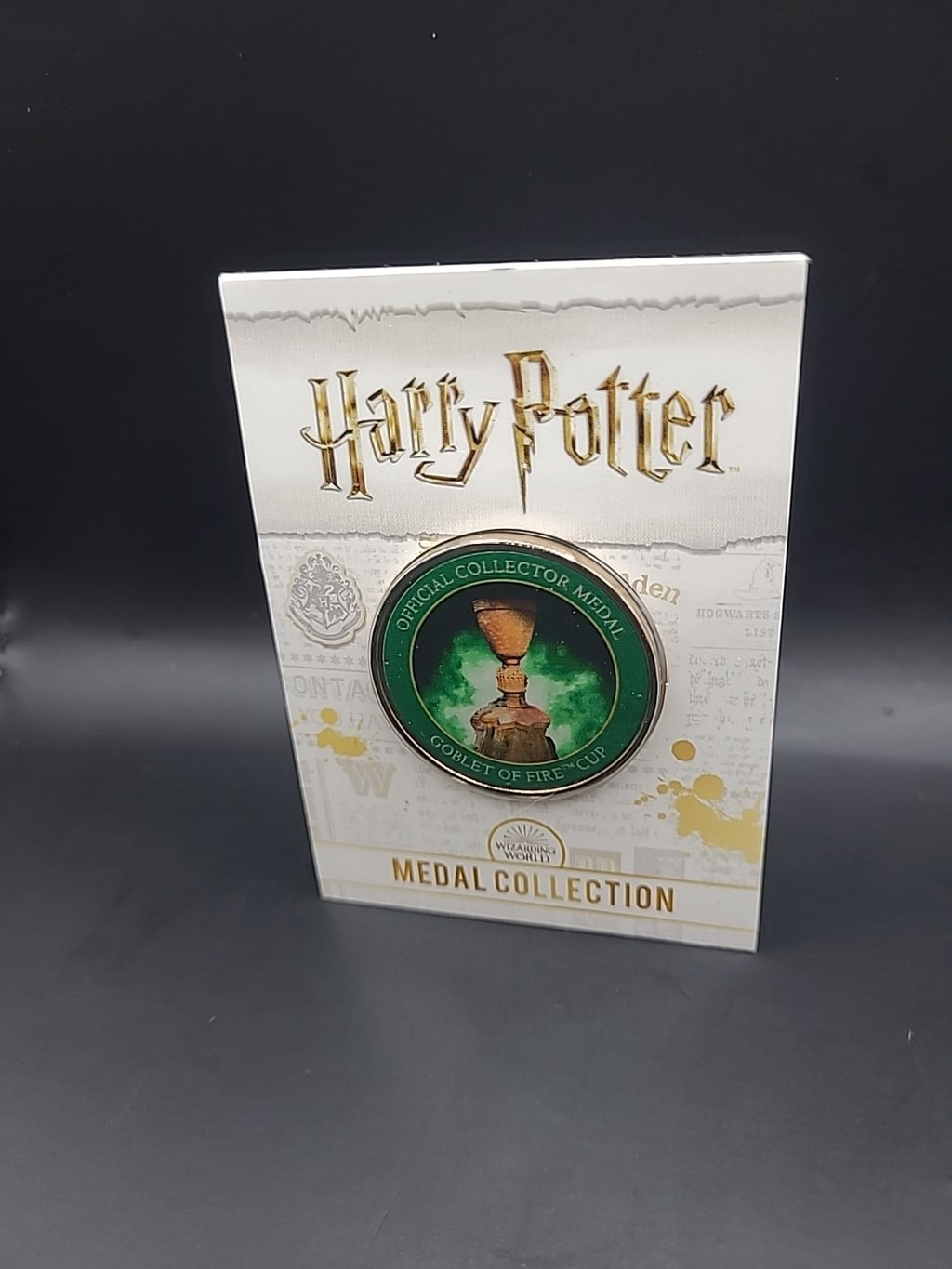 Harry Potter Medal Coin Collection - Artefacts And Spells - Goblet Of Fire Cup 