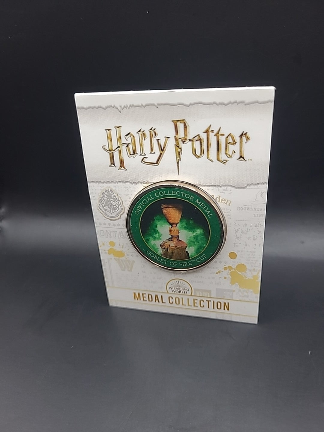 Harry Potter Medal Coin Collection - Artefacts And Spells - Goblet Of Fire Cup 