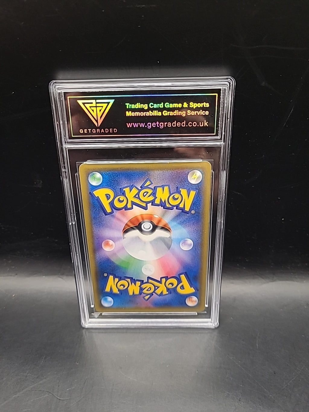Graded Pokemon Card Suicune GX 098/095 Super Burst Japanese - Getgraded 9
