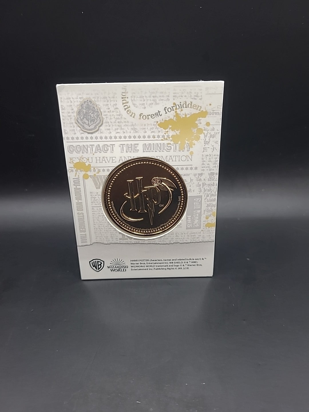 Harry Potter medal collection - Hufflepuff Crest