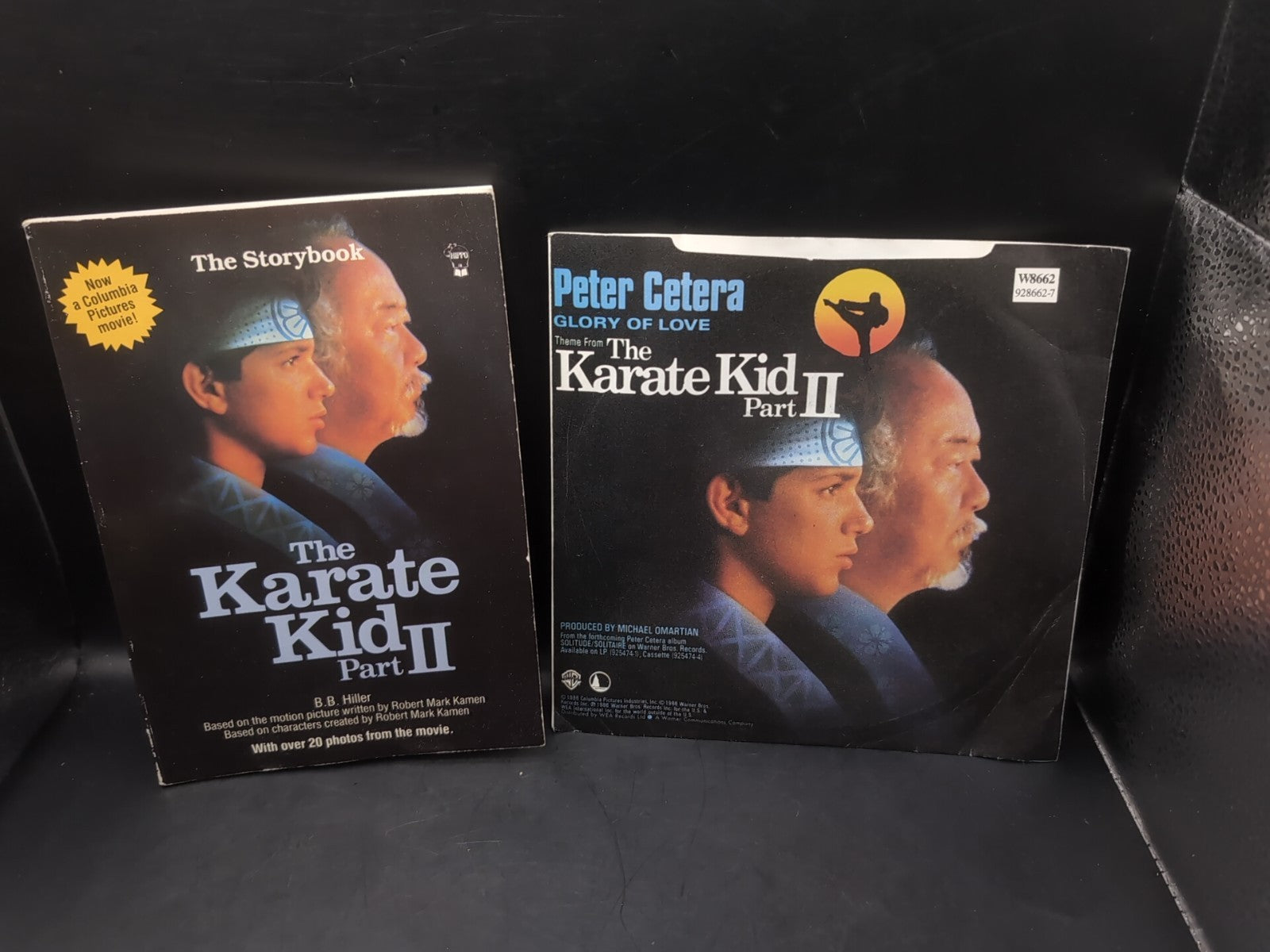 Original The Karate Kid Part 2 The Storybook 1986 & Record Glory Of Love