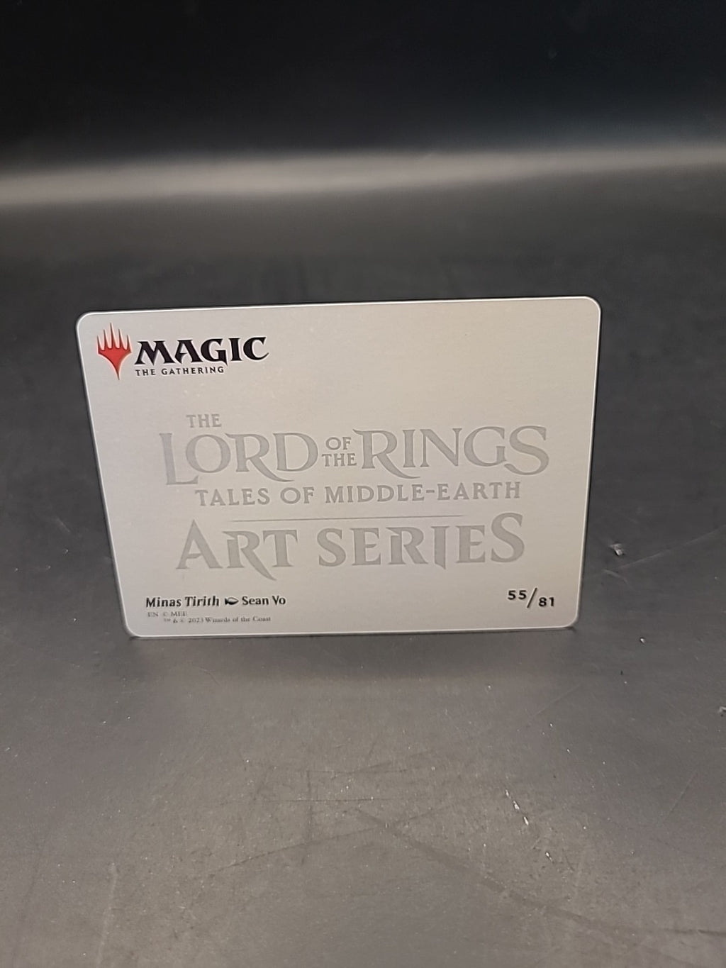 The Lord of the Rings: Tales of Middle Earth Art Series Minas Tirith 55/81 MTG
