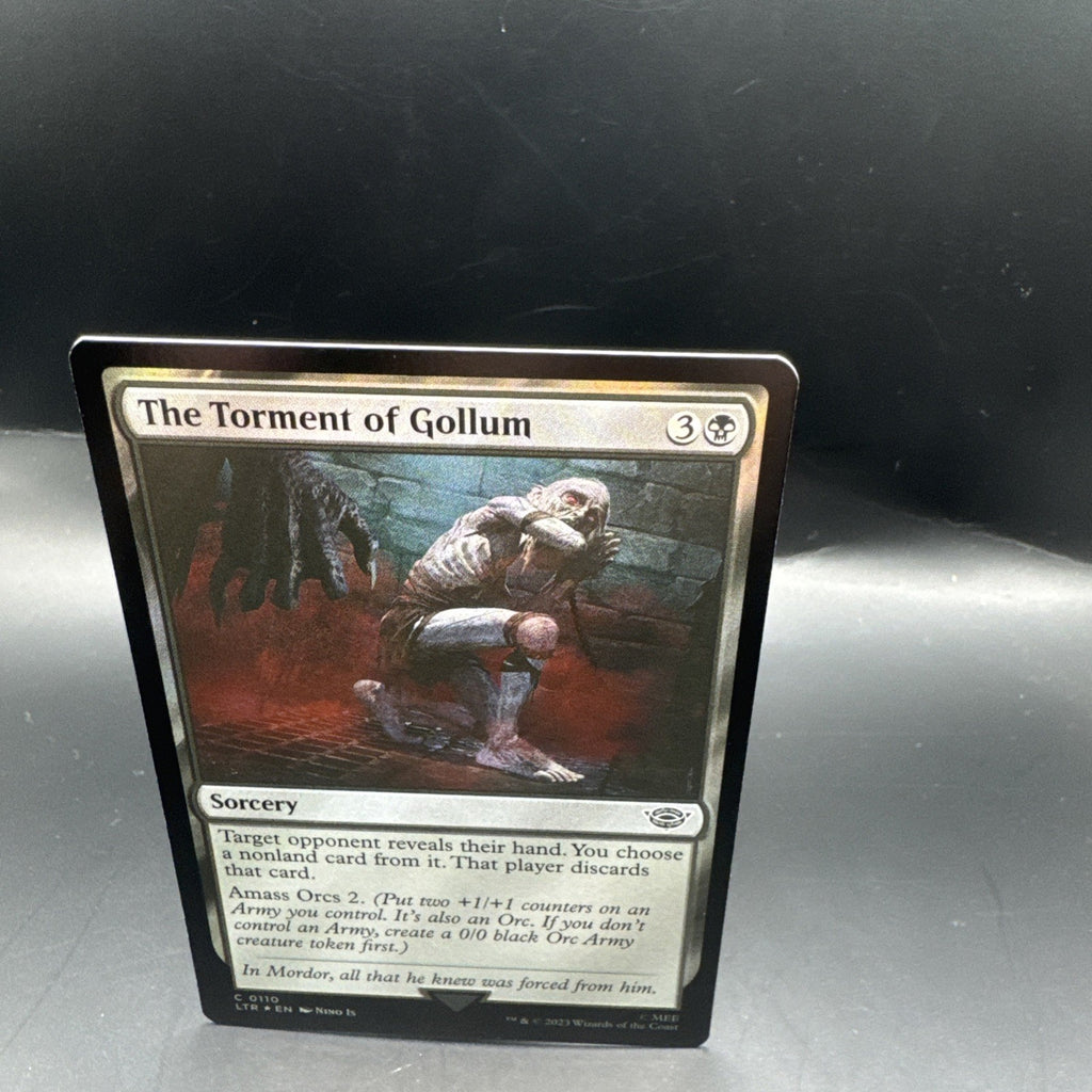 The Torment of Gollum - C0110 - Foil - LOTR - MTG