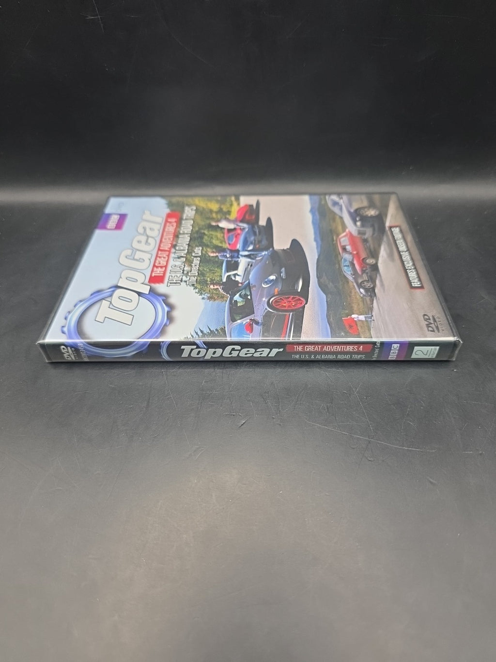 Top Gear - The Great Adventures, Vol.4 : Middle East, USA & Albania. 2 disc DVD