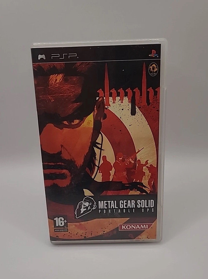 Metal Gear Solid Portable Ops (Sony PSP Game) - Spanish