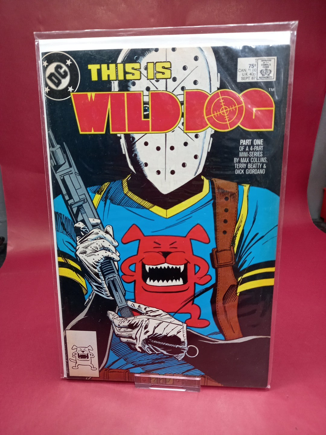 This is Wilddog #1, DC Comics, 1987, FREE UK POSTAGE