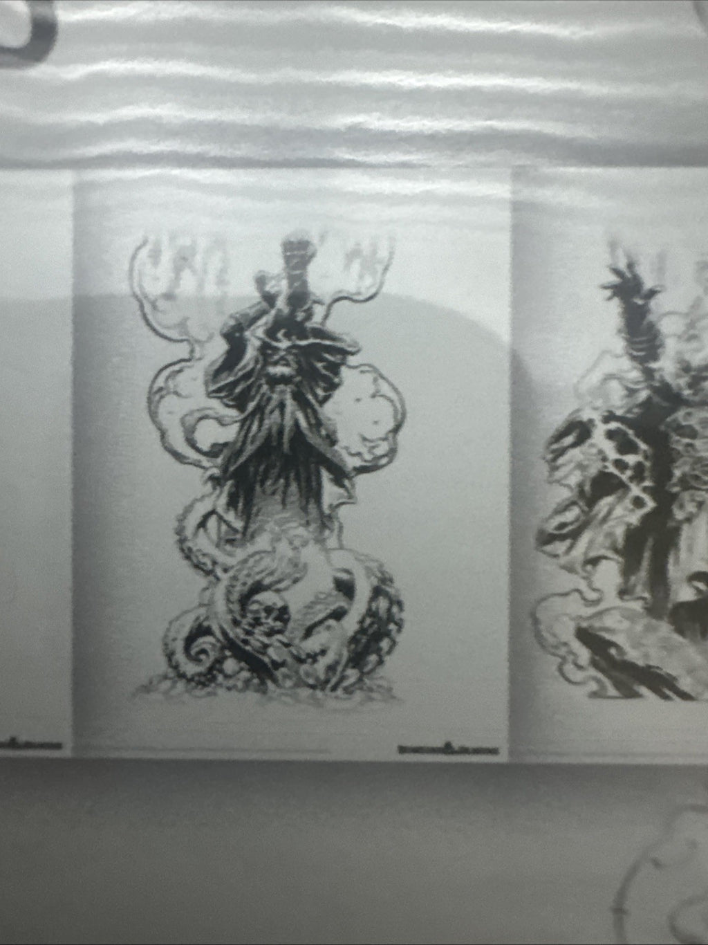 Dungeons & Dragons Classic Artwork Lithograph 7-Set Limited to 1974 Worldwide