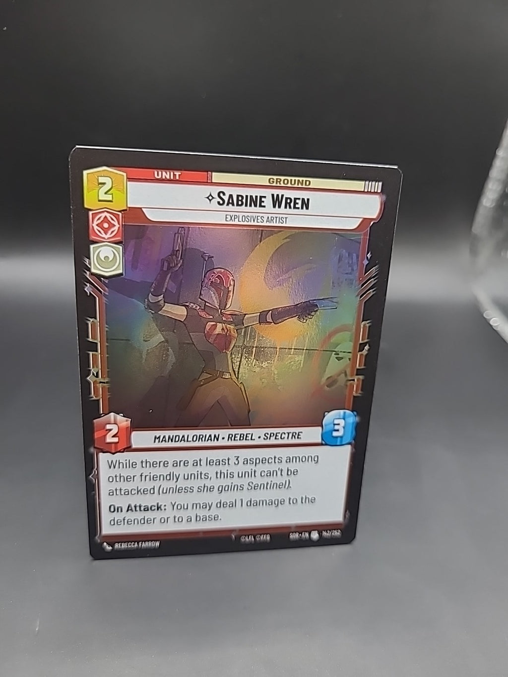 Sabine Wren - Explosives Artist (142/252) [Spark of Rebellion] ( FOIL)