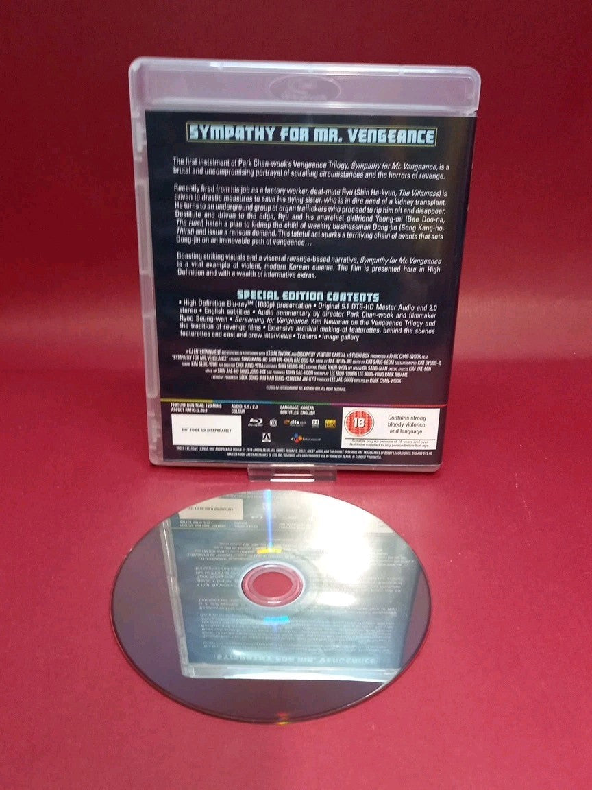 THE VENGEANCE TRILOGY Blu ray PART 1 2 3 COLLECTION UK R2