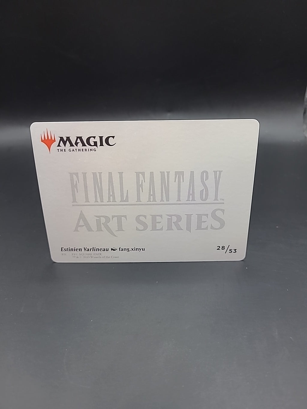 Magic: The Gathering Final Fantasy Estinien Varlineau Card 28/53 Full Art Series