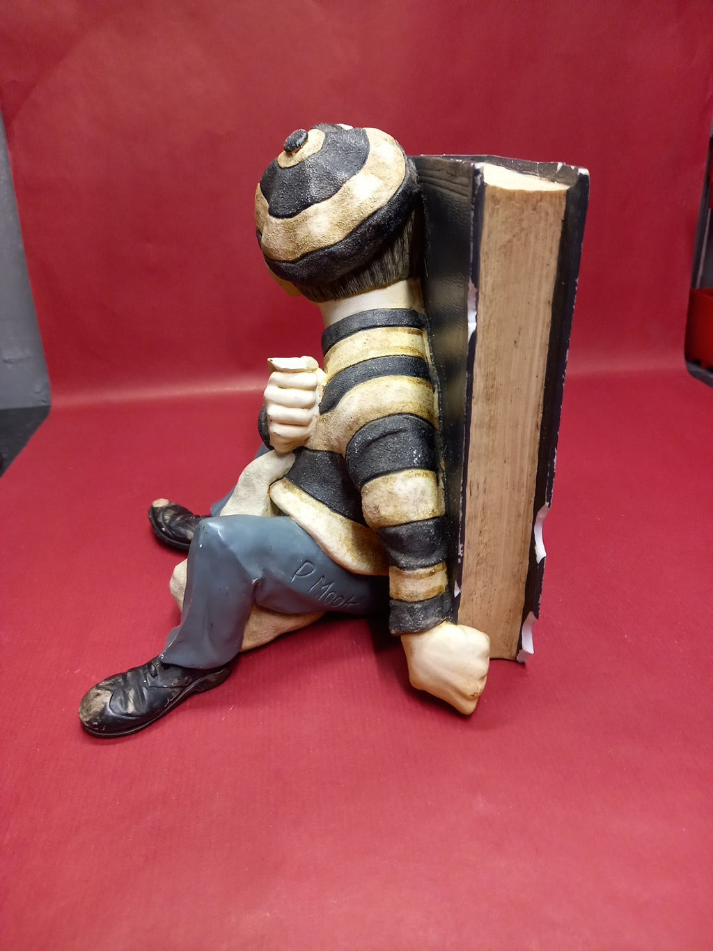 Police and Thief Bookends by Peter Mook -  READ DESCRIPTION 