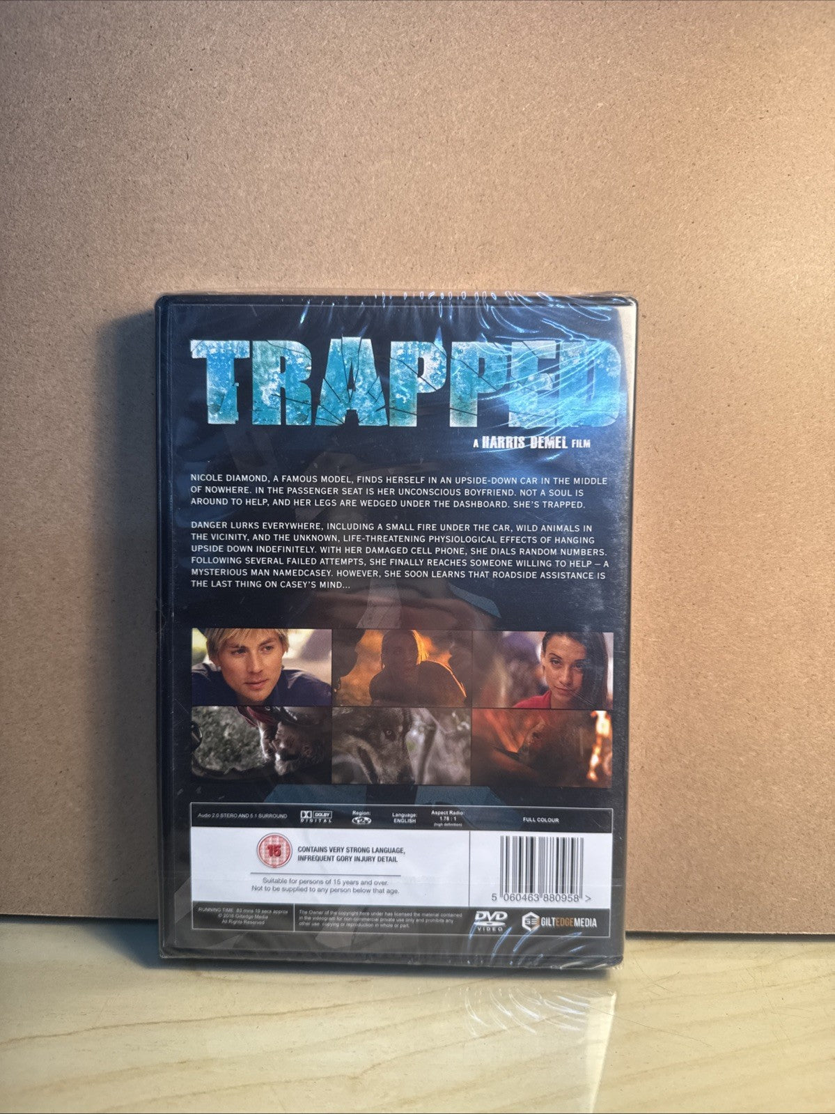 Trapped DVD Feature (2017) New And Sealed