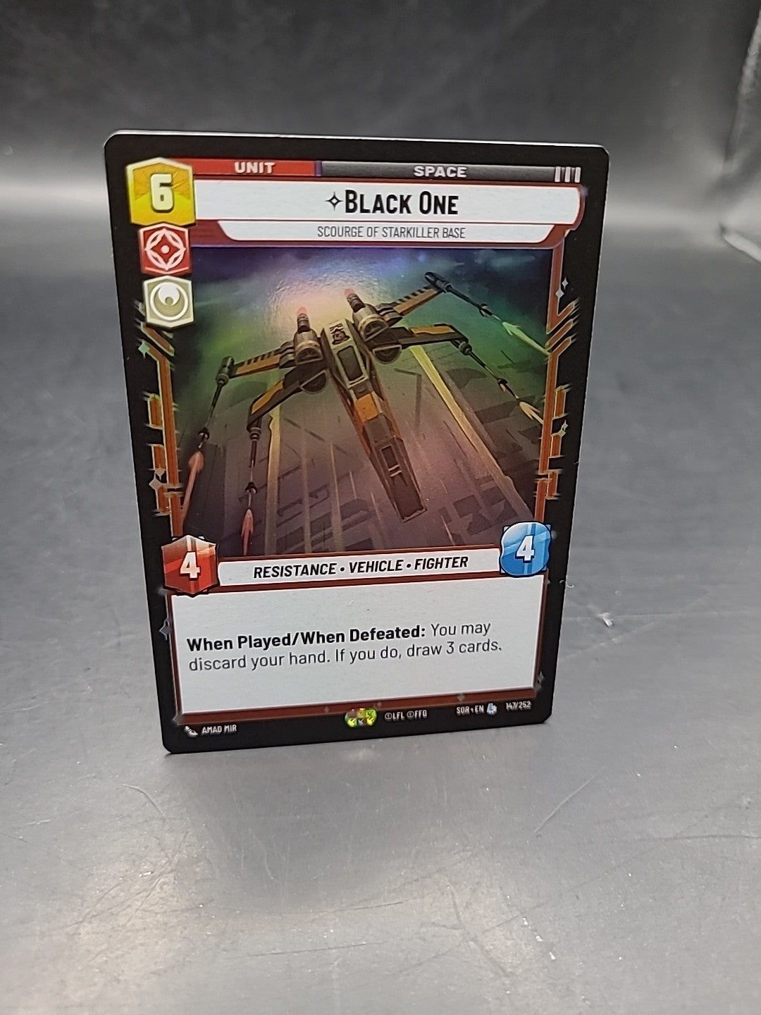 Star Wars Unlimited - Black One 147/252 - Legendary Foil