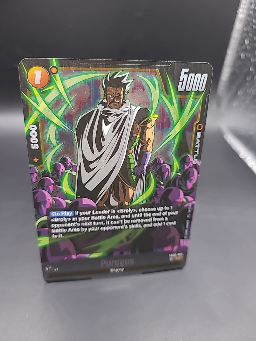 Paragus FB08-084 SR - Dragon Ball Super Card Game FUSION WORLD
