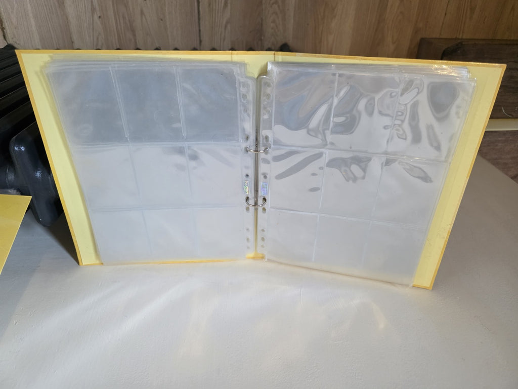 2 X Pikachu Vintage Pokemon Card Binder Folder | Official Licenced Nintendo 2000