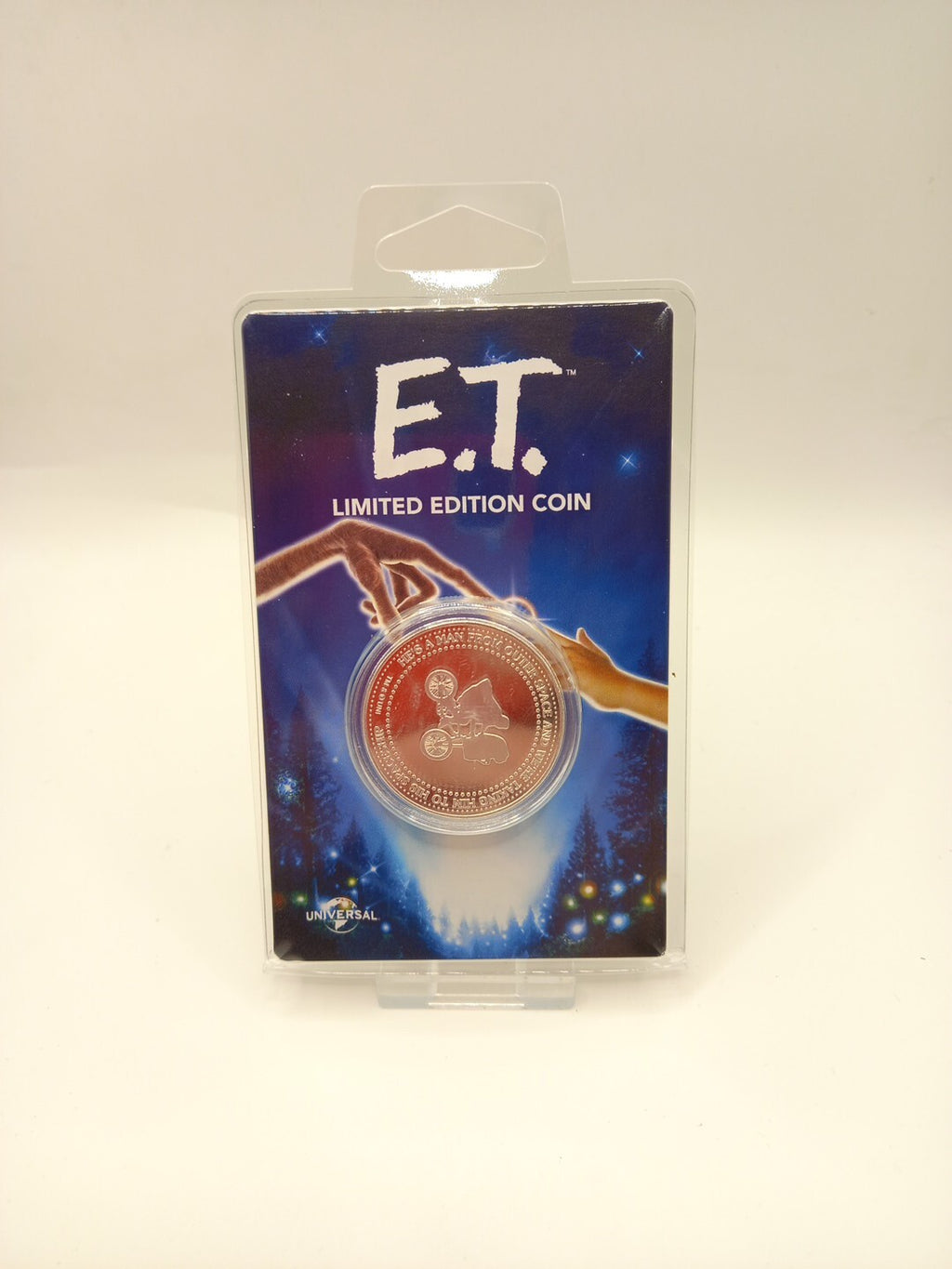 E.T The Extra Terrestrial Limited Edition Coin - Only 9995 Worldwide