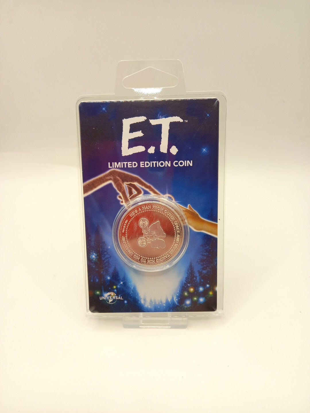 E.T The Extra Terrestrial Limited Edition Coin - Only 9995 Worldwide
