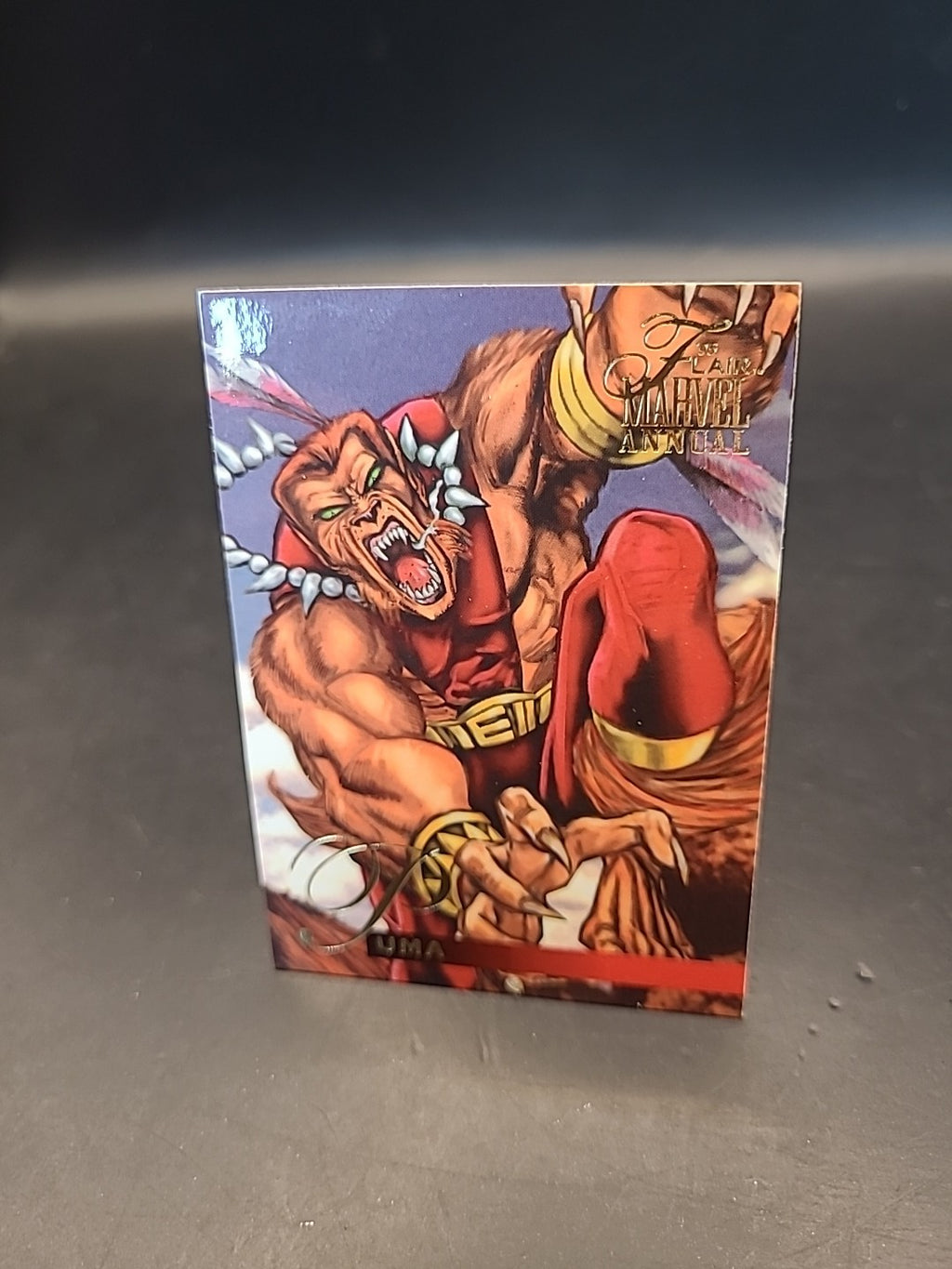 1995 Flair Marvel Annual Puma #63