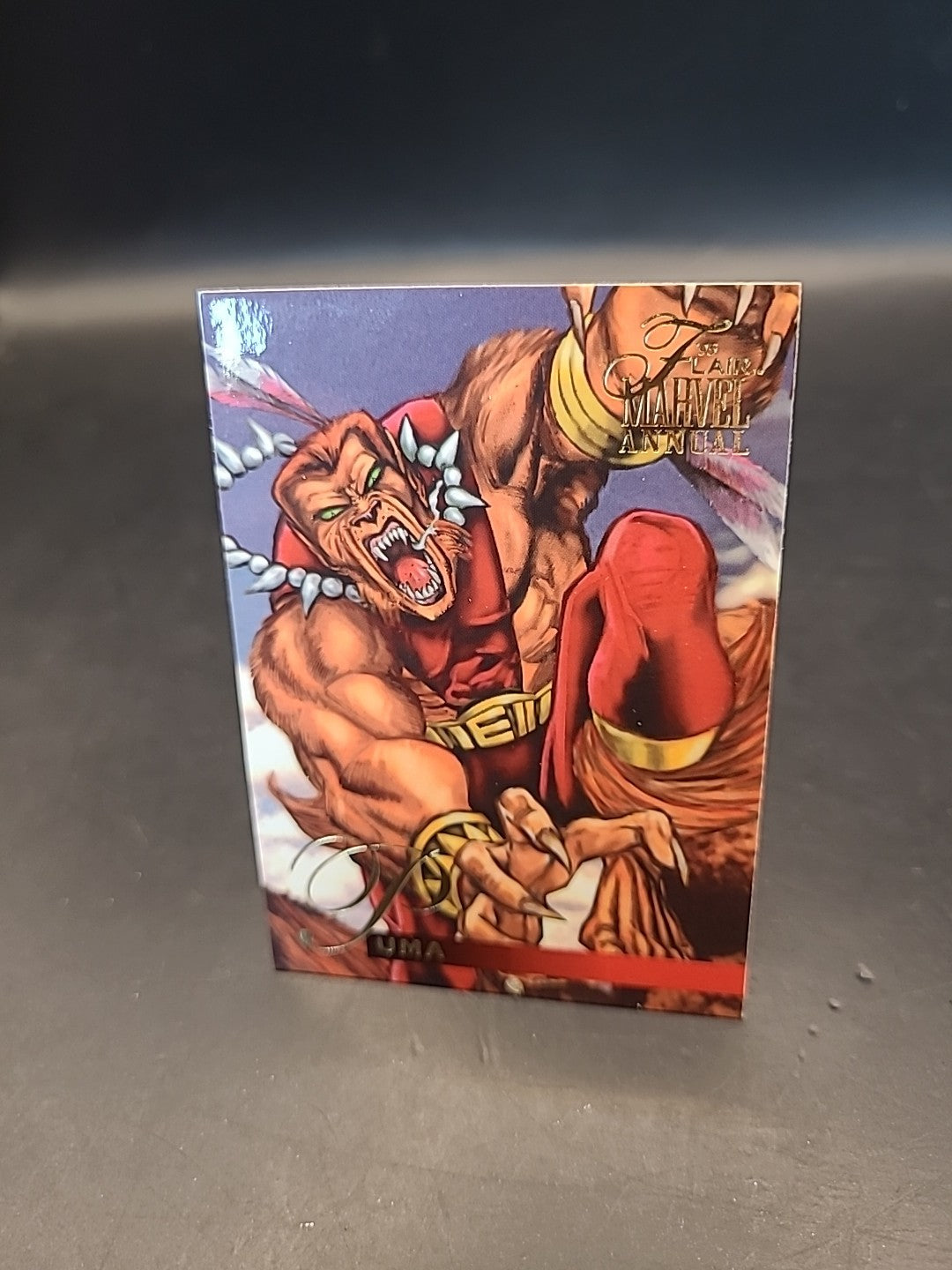 1995 Flair Marvel Annual Puma #63