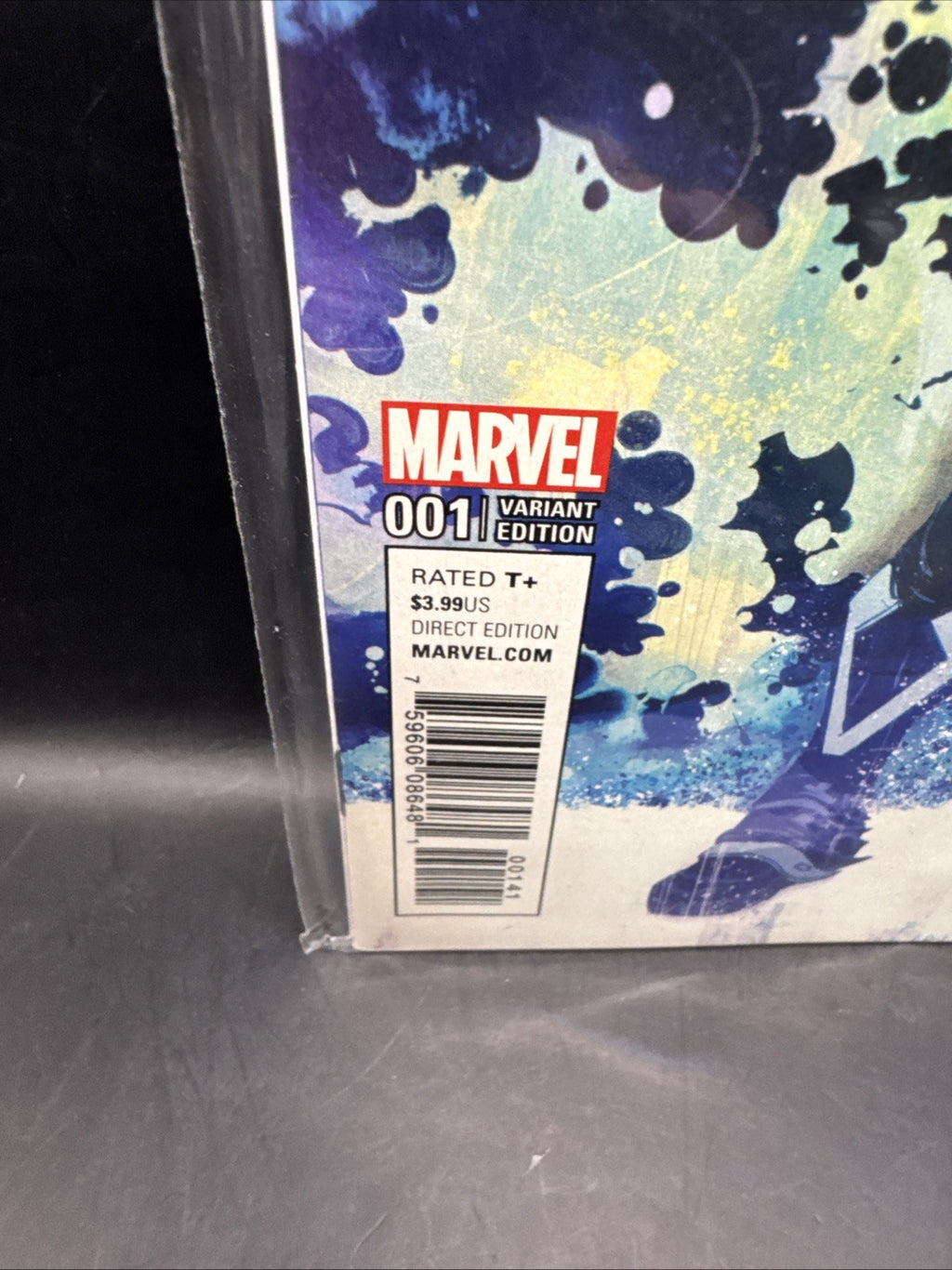 Black Bolt #1 – Marvel 1:25 Pope Variant – 1st Solo Title (2017)