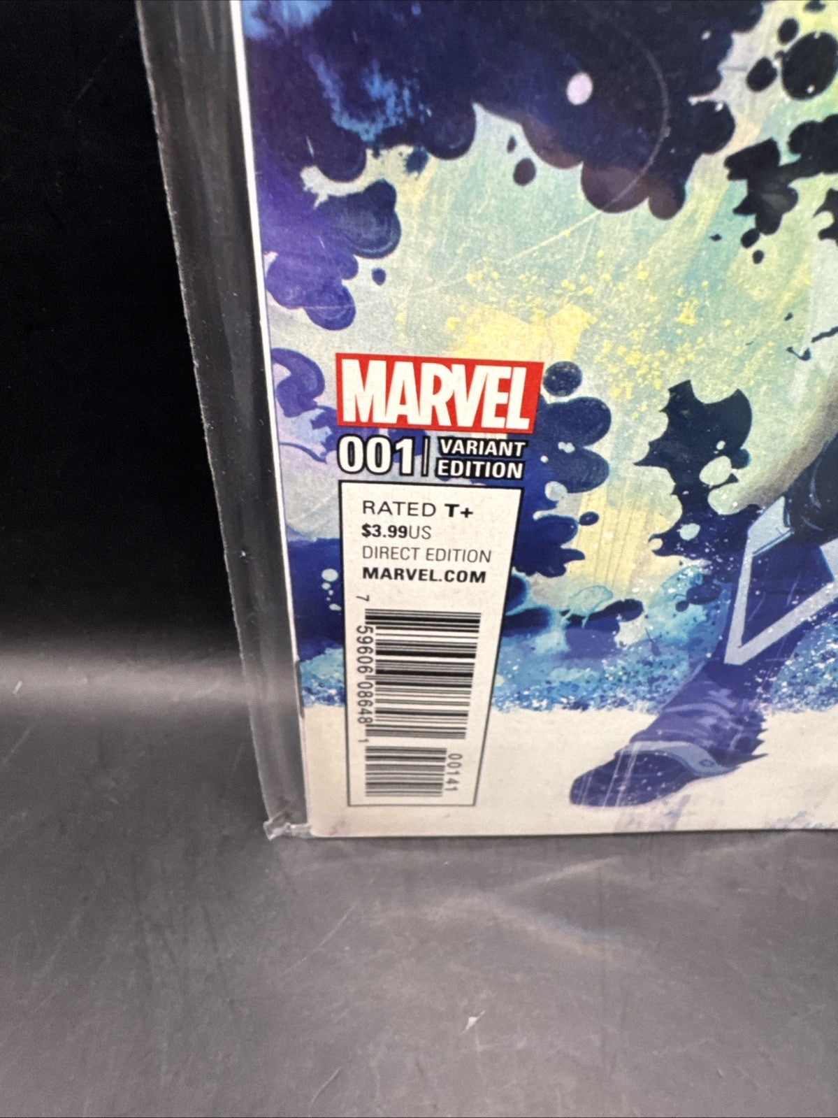 Black Bolt #1 – Marvel 1:25 Pope Variant – 1st Solo Title (2017)