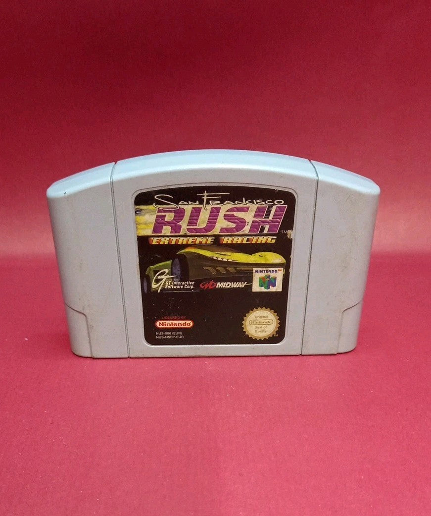 san francisco rush extreme racing n64 cartridge