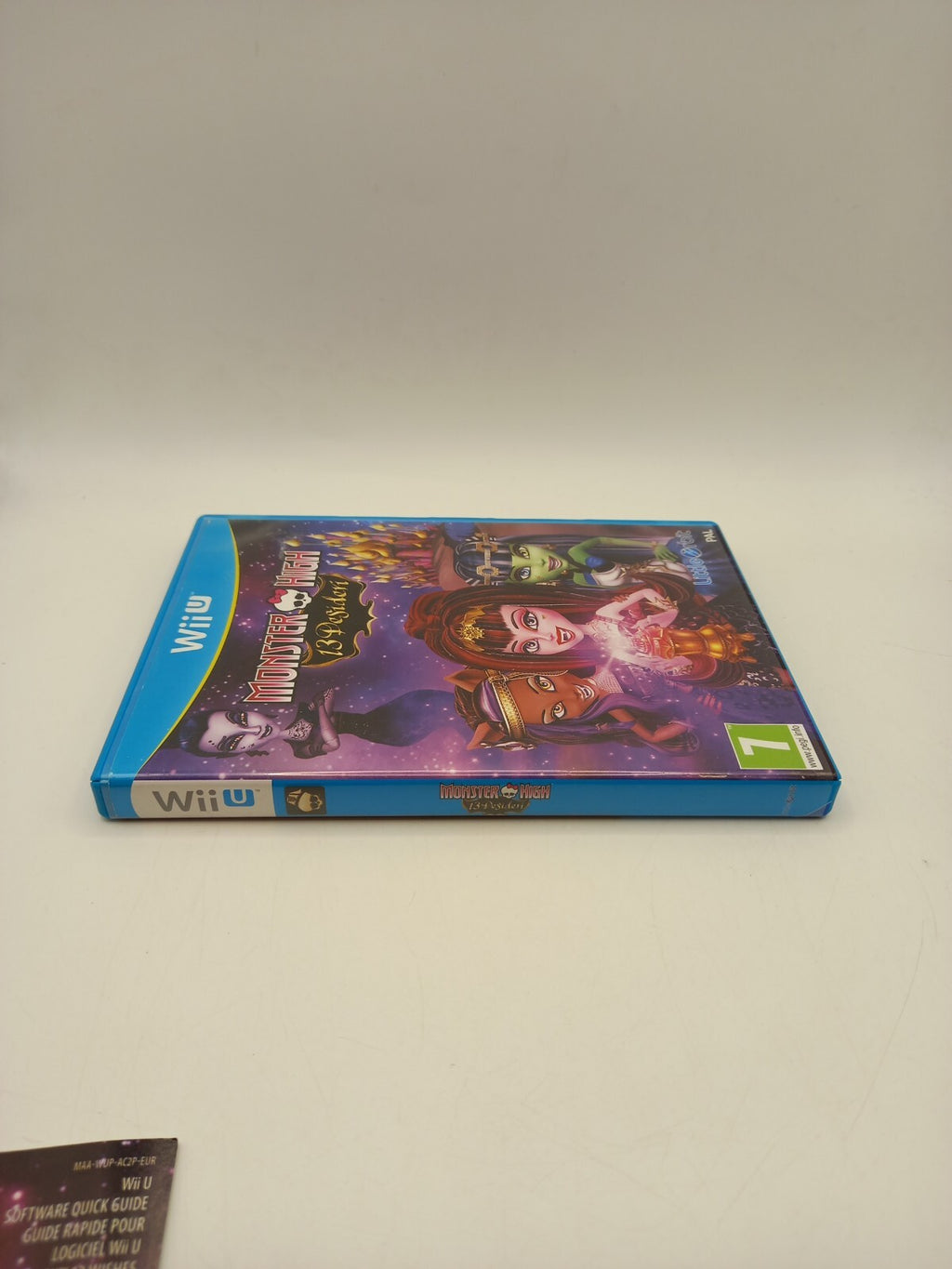 Monster High 13 Wishes Nintendo Wii U Game - Spanish Art Cover
