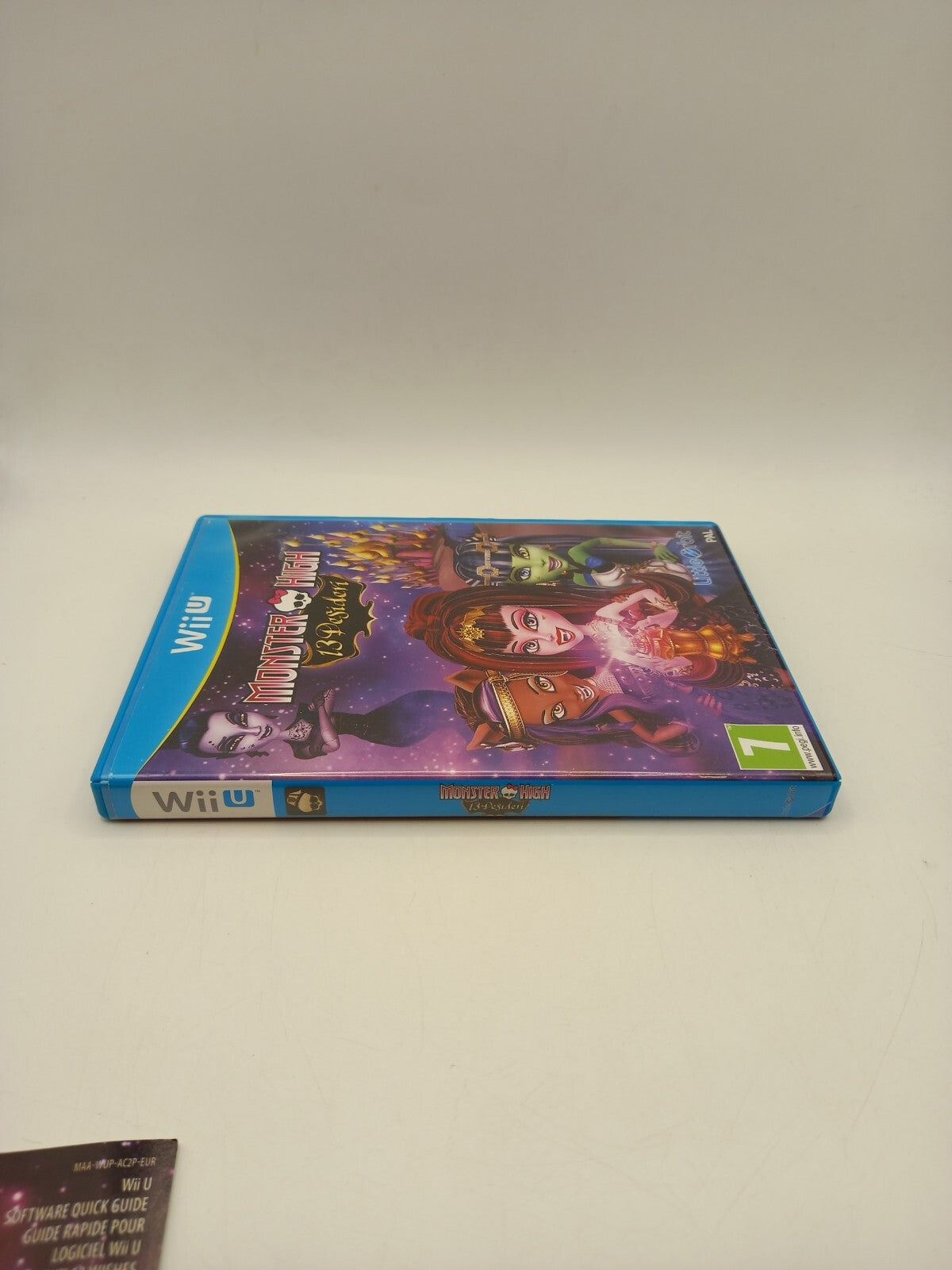 Monster High 13 Wishes Nintendo Wii U Game - Spanish Art Cover