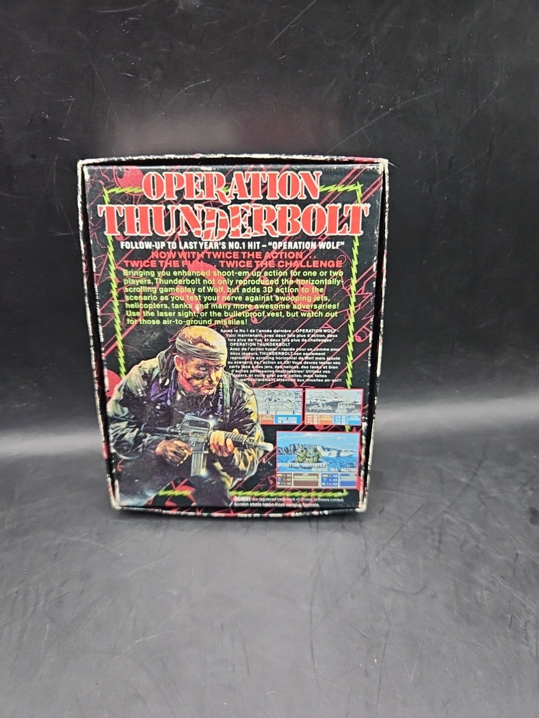 Operation Thunderbolt ZX Spectrum 48K 128K Game - IN BOX - Ocean