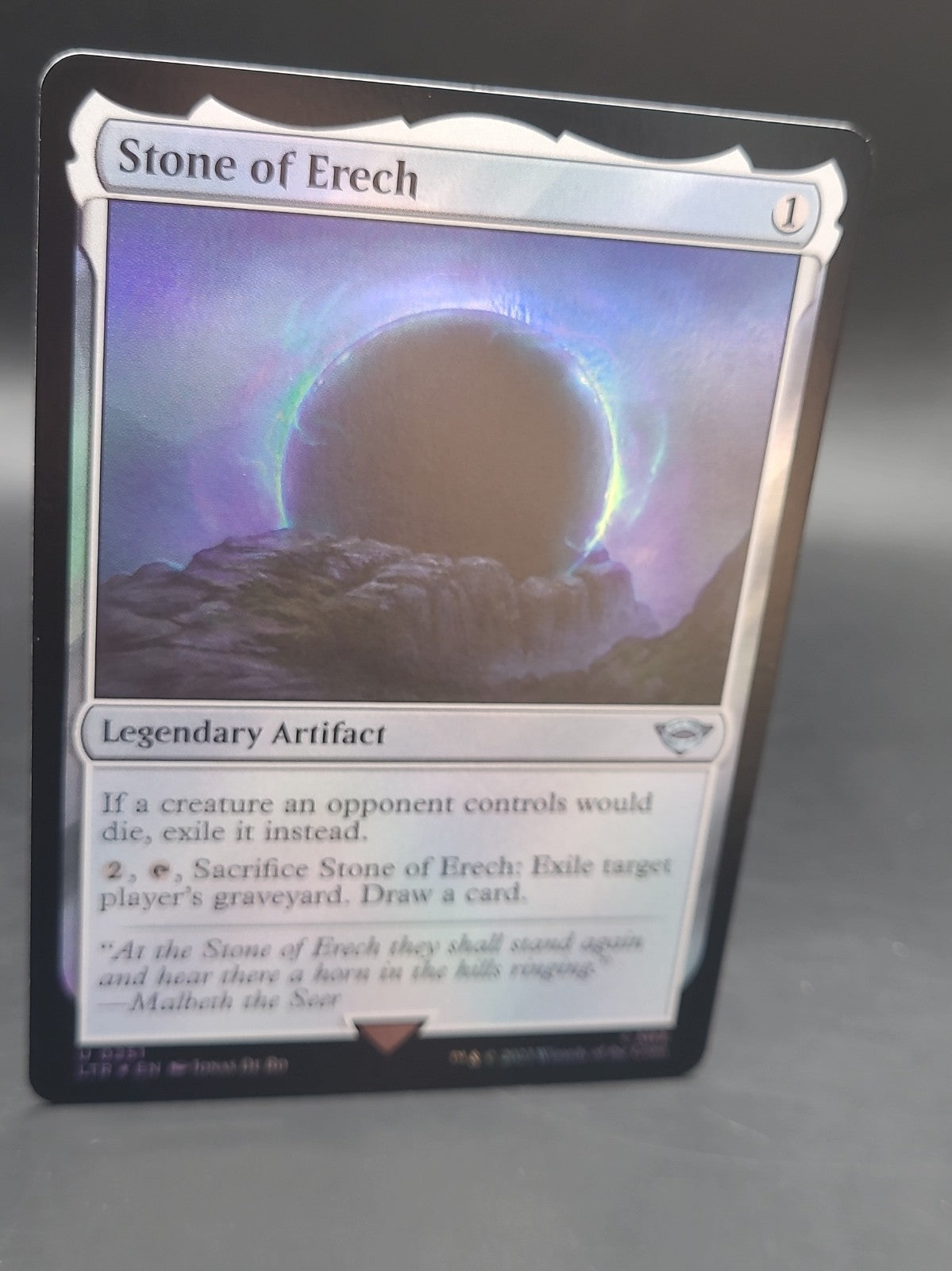 MTG Stone of Erech 0251 Lord of the Rings M/NM Foil