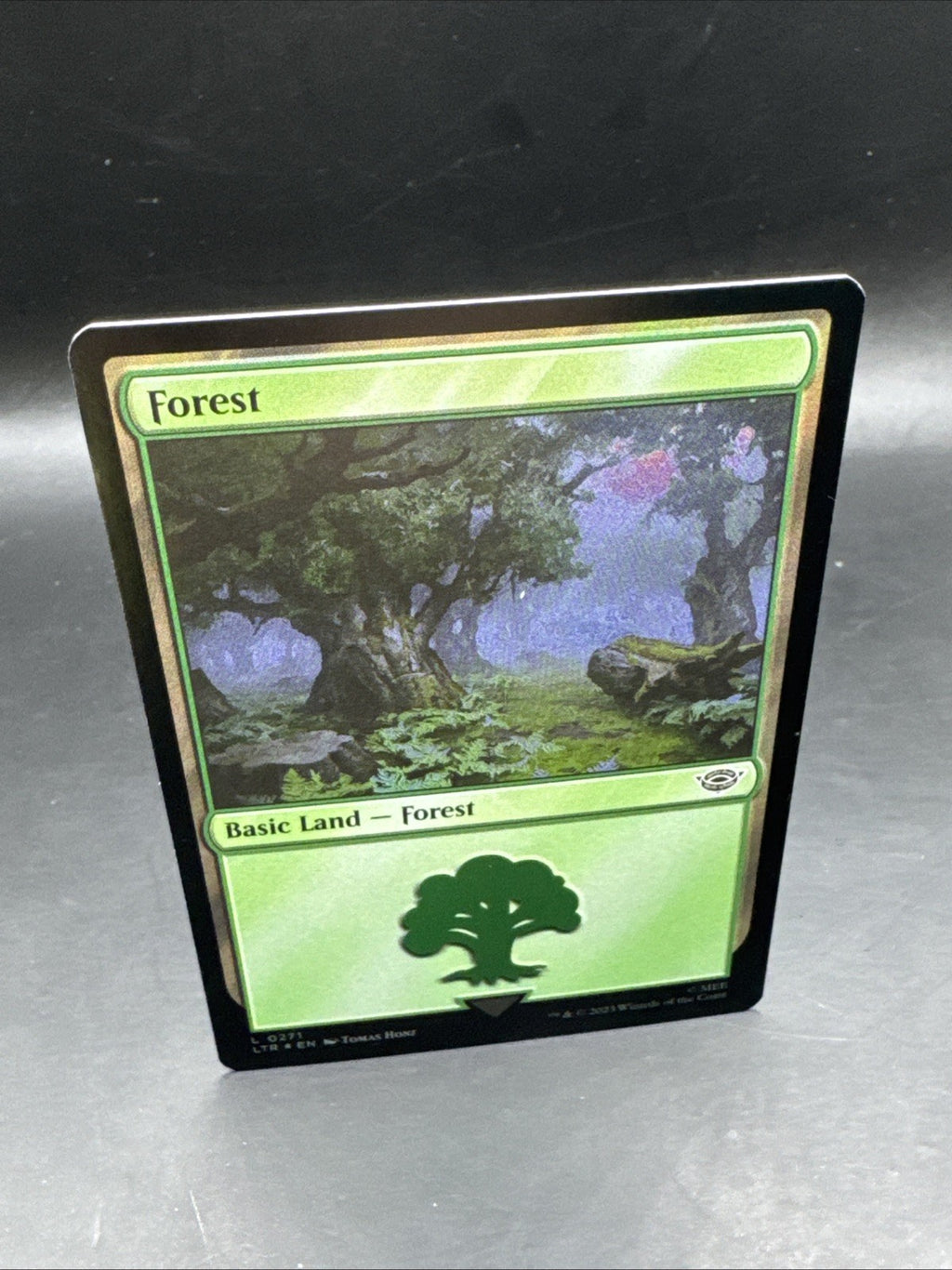 Forest (0271) #271 (Foil) Lord of the Rings LTR Magic MTG