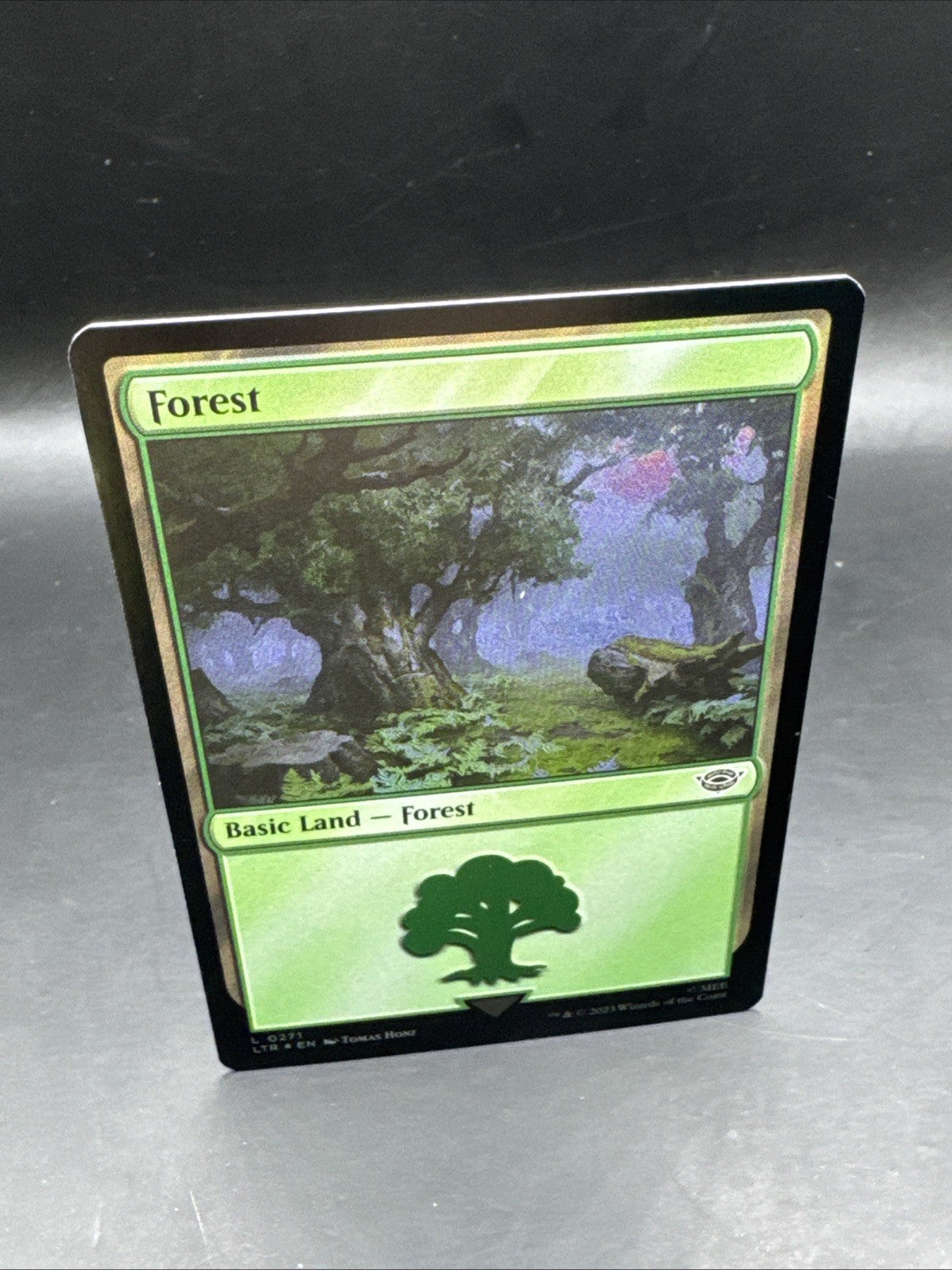 Forest (0271) #271 (Foil) Lord of the Rings LTR Magic MTG