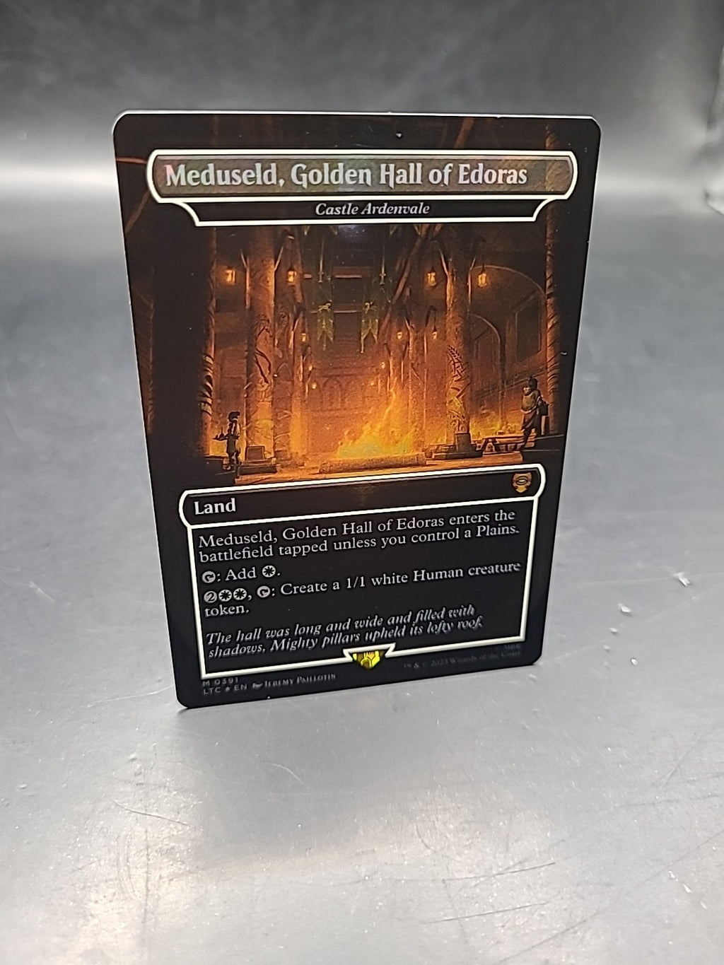Meduseld, Golden Hall of Edoras (Castle Ardenvale) Surge FOIL #391/MTG