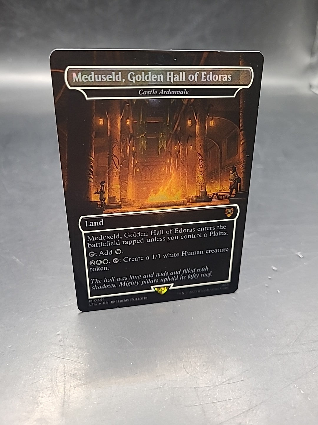 Meduseld, Golden Hall of Edoras (Castle Ardenvale) Surge FOIL #391/MTG