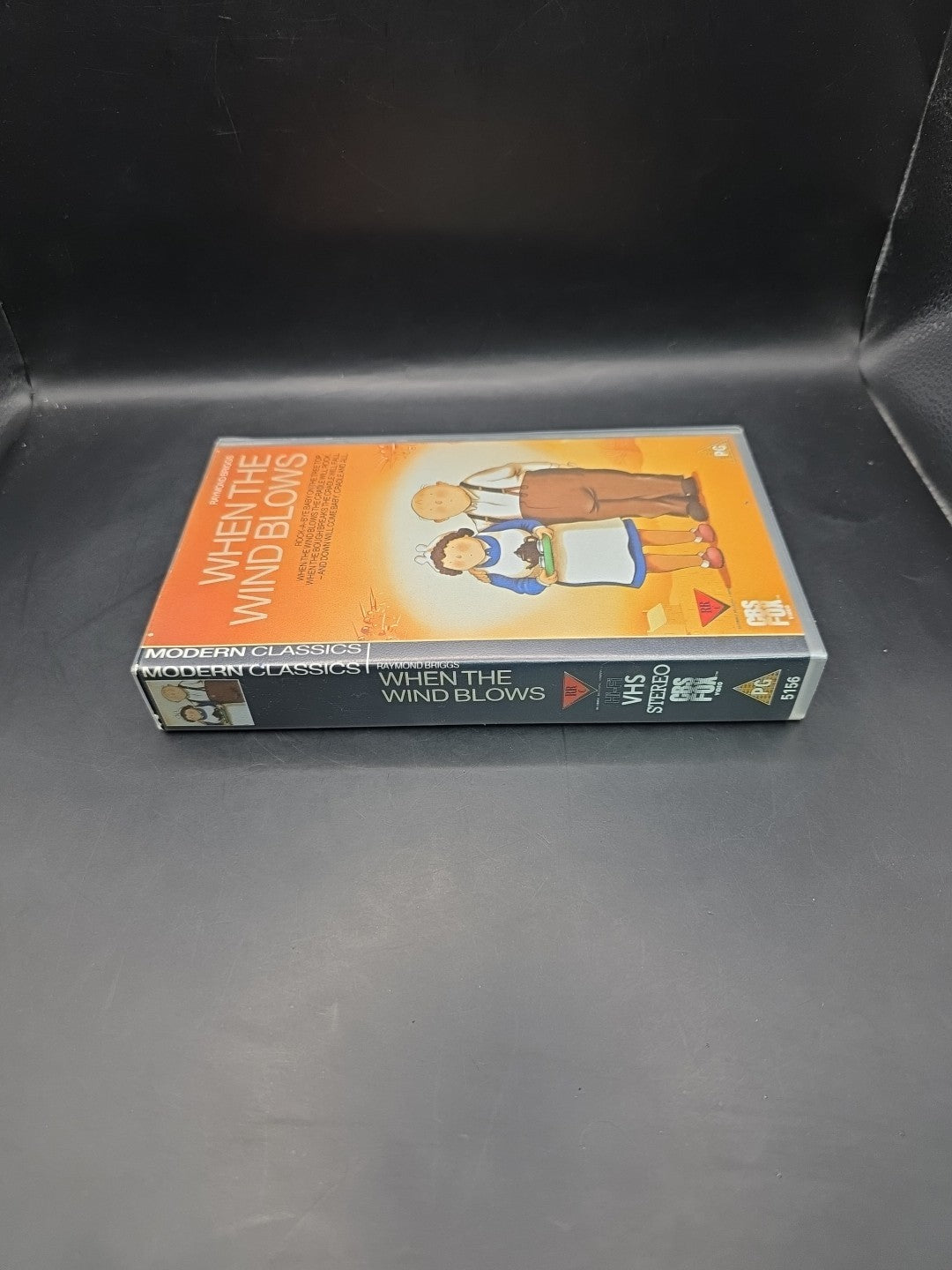 Raymond Briggs' When The Wind Blows (1986 Ed.) John Mills (PAL VHS)